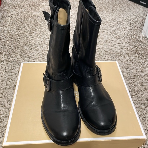 Black Biker Boots Michael Kors Michael - size 7 - Picture 3 of 6